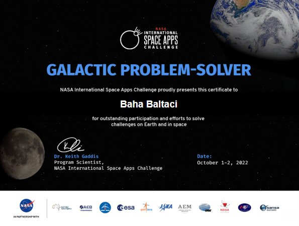 NASA Space Apps Challenge 2022