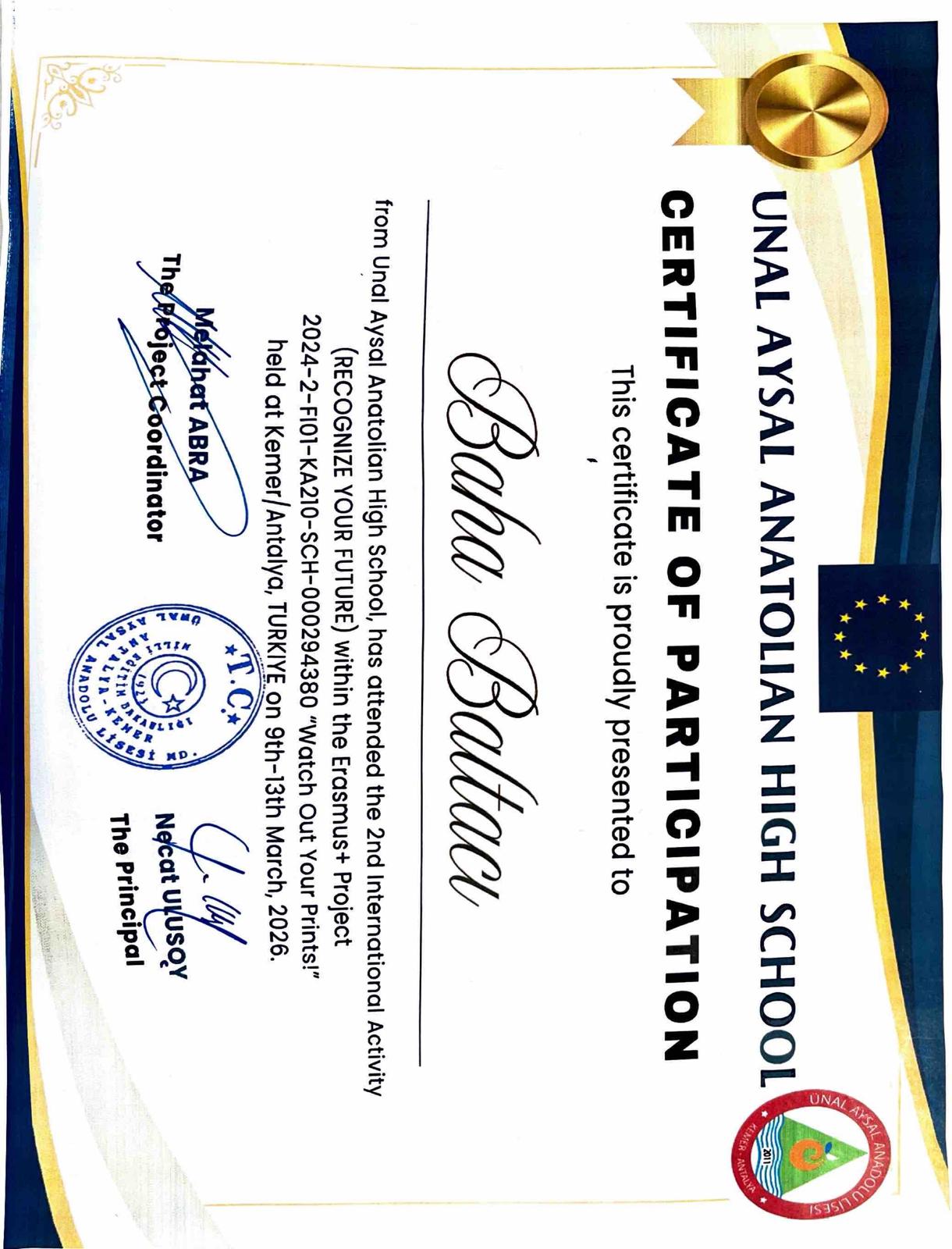 Erasmus+ 2nd International Activity 2026